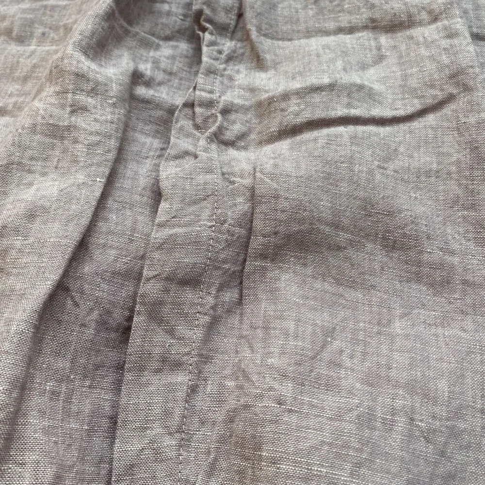 Pottery Barn Belgium Flax Linen Floral Sham